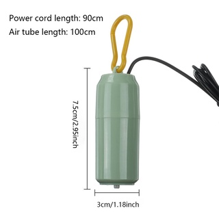 Thiết bị sục khí oxy mini cho bể cá cổng USB
