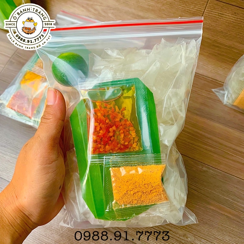 Bánh tráng phơi sương muối nhuyễn sa tế- (Đồ ăn vặt bánh tráng phơi sương)