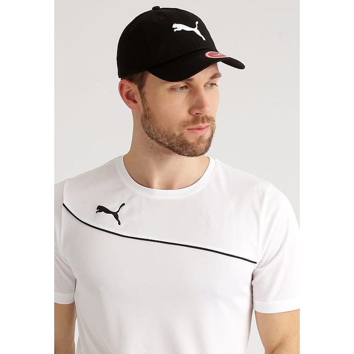 Nón Puma ESS Cap (Trắng/ Đen) - Chính hãng