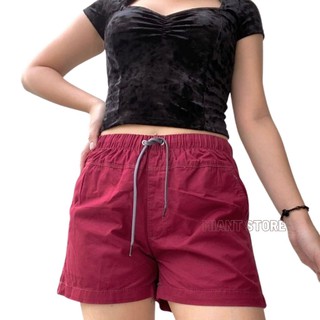 Quần Short Nữ Kaki ❤️Hàng Siêu Thị❤️Quần Đùi Nữ Vải Kaki Cao Cấp, Mịn, Mát, Lưng Thun, Đơn Giản,Sang TrọngTrẻ Trung