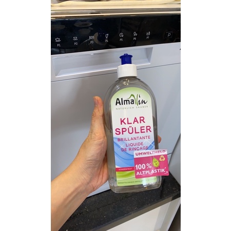 Nước làm bóng hữu cơ cho máy rửa bát Almawin - 500ml