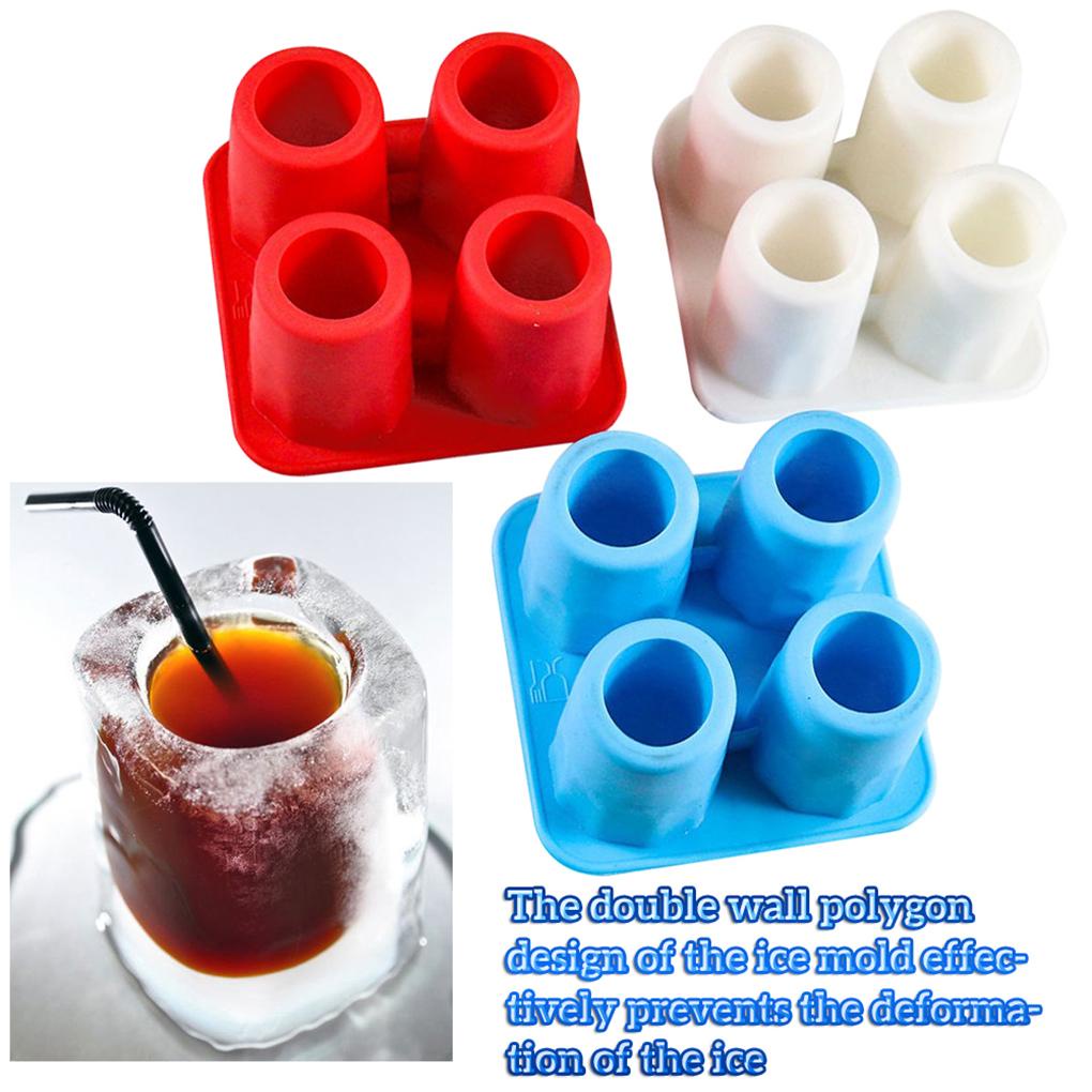 Khuôn Làm Đá / Pudding / Thạch / Kem Bằng Thủy Tinh Màu Sắc Ngẫu Nhiên