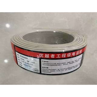 CÁP ĐIỆN THOẠI 2 LINE OD3.0MM 100M UNITEK C885BG