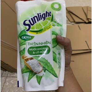 TÚI NƯỚC RỬA CHÉN BÁT SUNLIGHT (750g)THIÊN NHIÊN Muối KHOÁNG