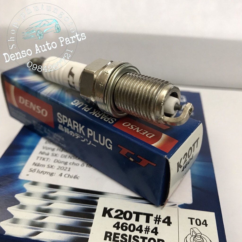 Bugi Denso Titanium chân ngắn mã K20TT cho xe ôtô Camry, Vios , Altis9