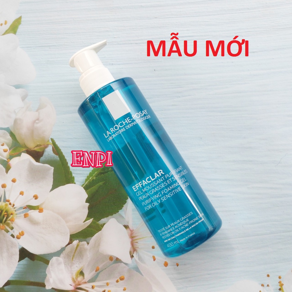 Sữa rửa mặt da dầu mụn La Roche Posay Effaclar Purifying Foaming Gel Cleanser