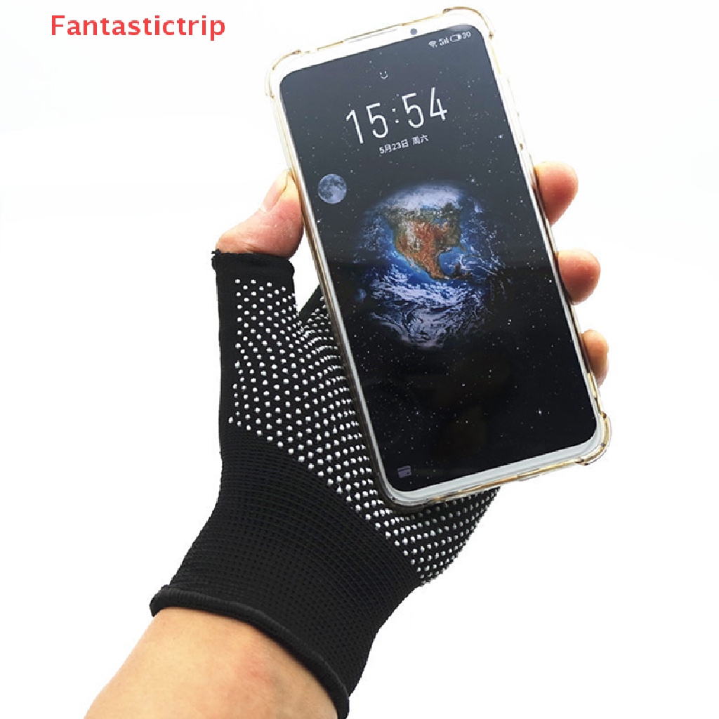 Găng Tay Nửa Ngón Chống Trượt Thoáng Khí Dùng Đi Xe Đạp / Leo Núi Mới