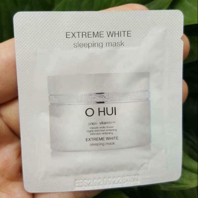 Mặt nạ ngủ trắng da  Ohui extreme white 10 gói