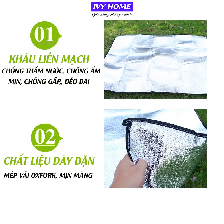 Thảm ngủ,chiếu ngủ văn phòng màu bạc kích thước 1mx2m