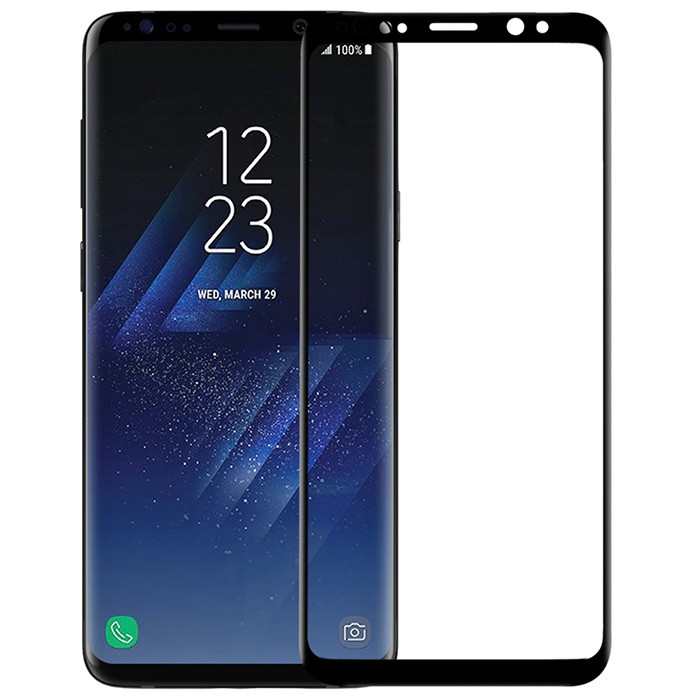 Miếng dán 5D Full màn cho Samsung Galaxy S9 Plus - Đen