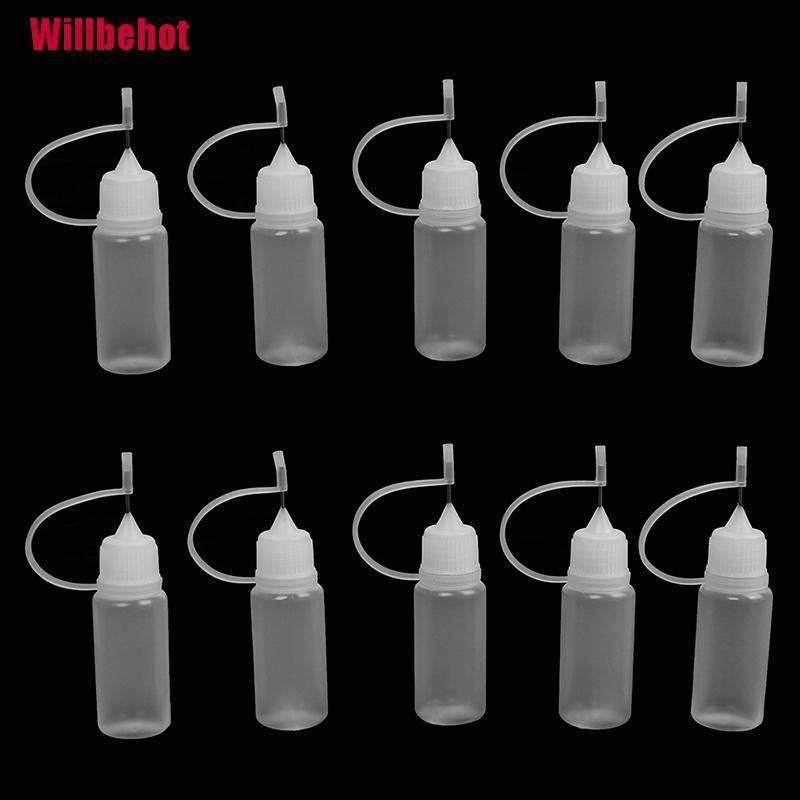 Set 10 lọ bơm dung dịch 10ml đầu kim tiện dụng