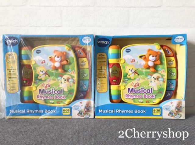 Sách âm nhạc VTech Musical Rhymes Book