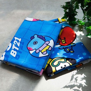 Khăn BT21 BTS đi biển cao cấp - ẢNH THẬT