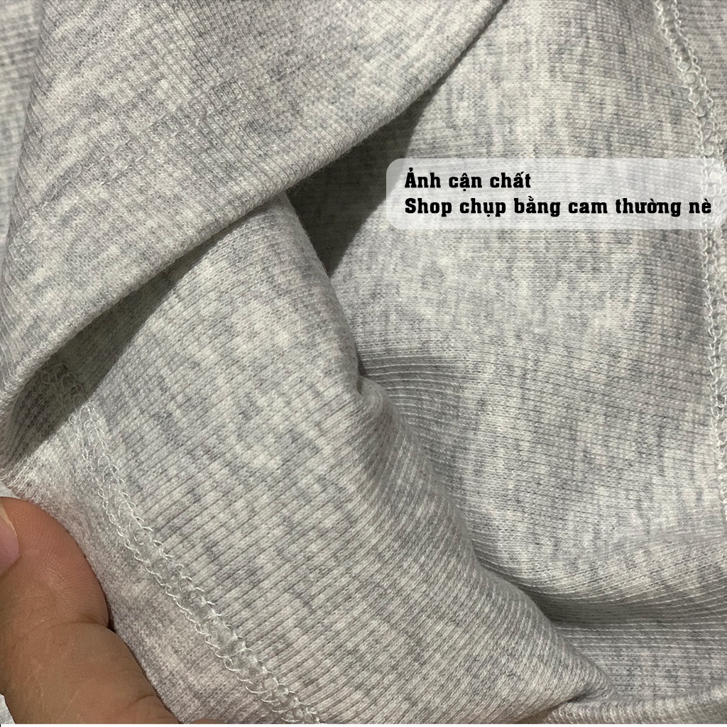 [Ảnh Thật] Áo Kiểu Nữ Ôm Body Dạng Thun Dài Tay Croptop Có 2 Lớp Áo Ống và Áo Khoác TGMN