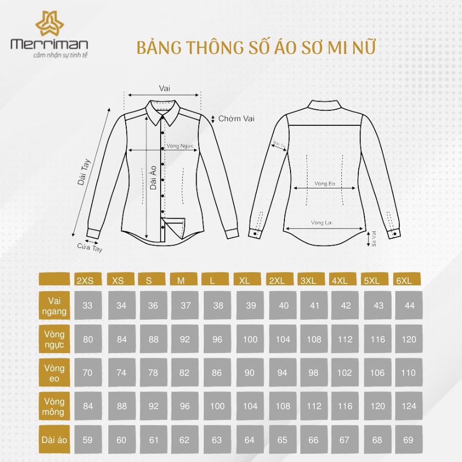 Áo sơ mi nữ ngắn tay màu xanh công sở Merriman mã THWSS010