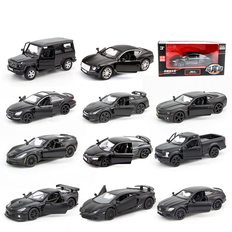 Mô Hình Xe Hơi Lamborghini Màu Đen Bằng Hợp Kim Tỉ Lệ 1:36