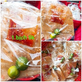 10 bịt bánh ớt tắc dẻo tôm 50k