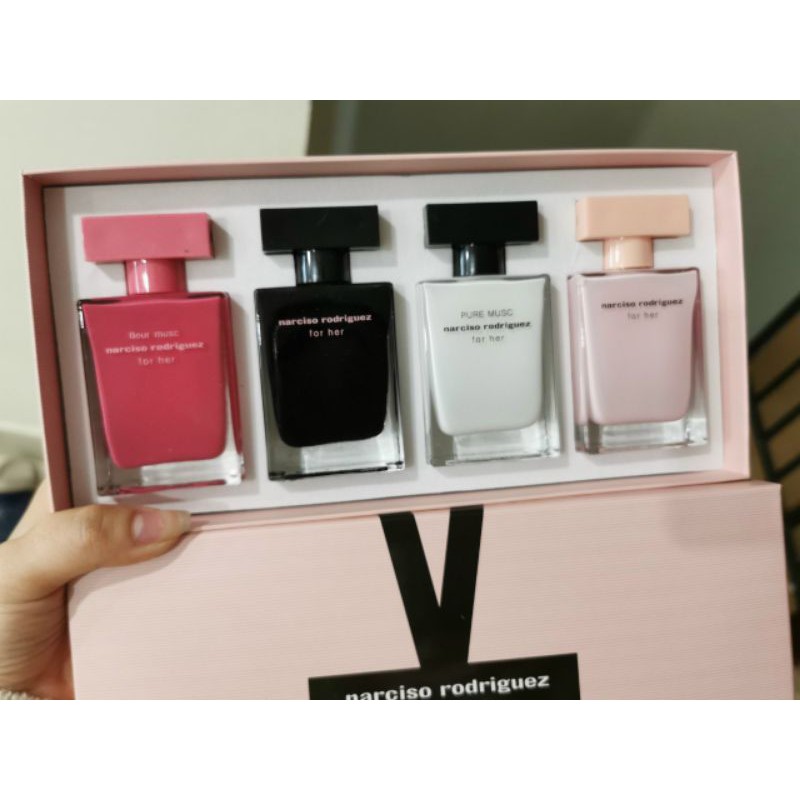 Set nước hoa Narciso đủ 4 mùi 30ml/c