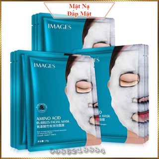 Mặt nạ sủi bọt thải độc than hoạt tính Images Amino Acid Bubbles Facial