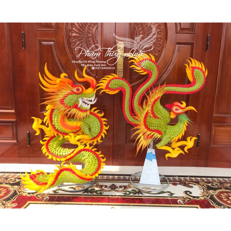Cốt rồng phượng lên vẩy ớt sẵn