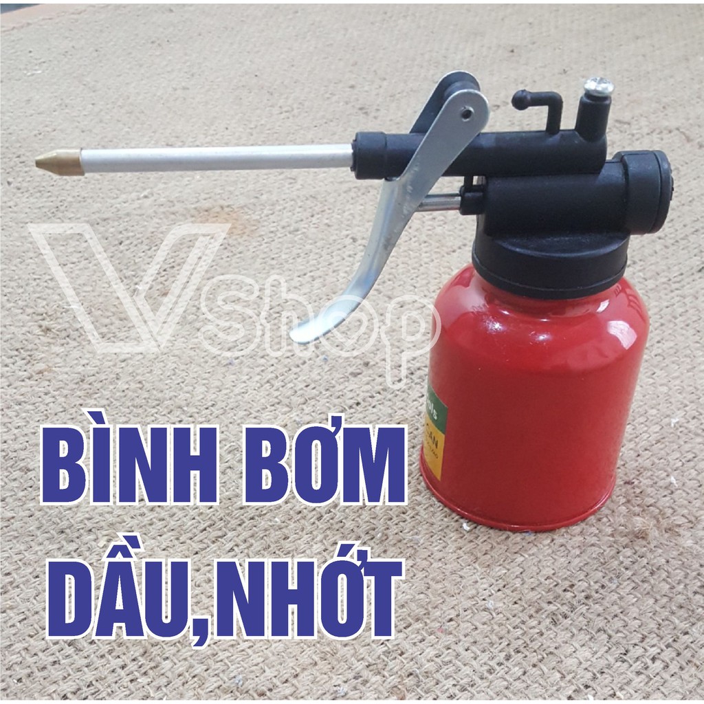 bình bơm dầu, nhớt