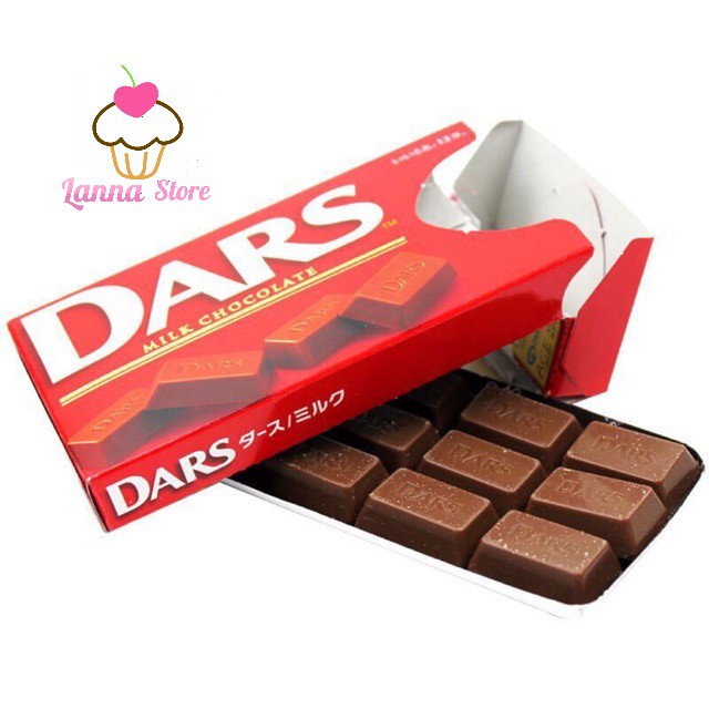 Chocolate Dars vị Milk Chocolate (12 viên - 42gr) - Nhật Bản