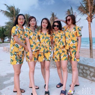 Pizama hoa quả