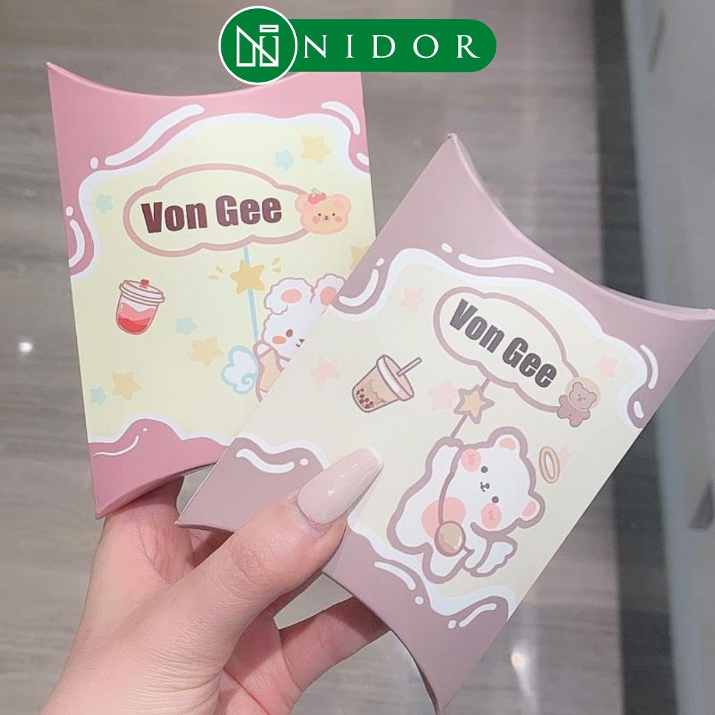 Set 3 Son Môi VON GEE Trà Sữa - Nội Địa Trung