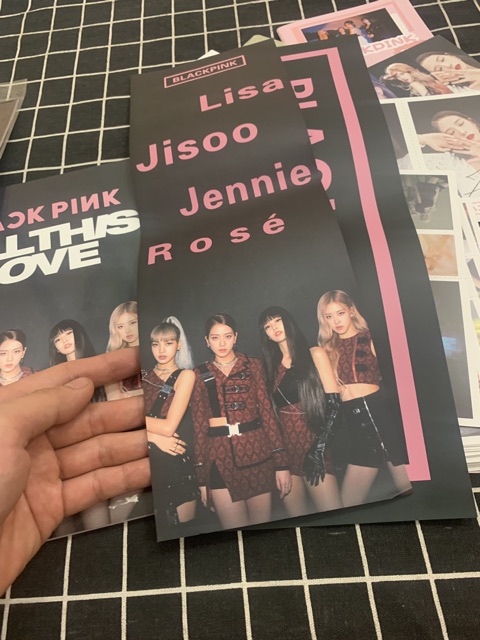 Combo Blackpink ảnh Album Kill This Love gồm nhiều món