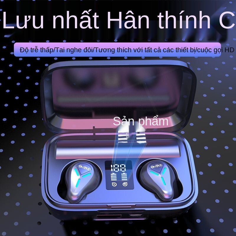 ☎✌☁tai nghe bluetooth không dây hai mini in-ear thể thao nam nữ phù hợp với OPPO, Huawei, Apple, Xiaomi, vivo