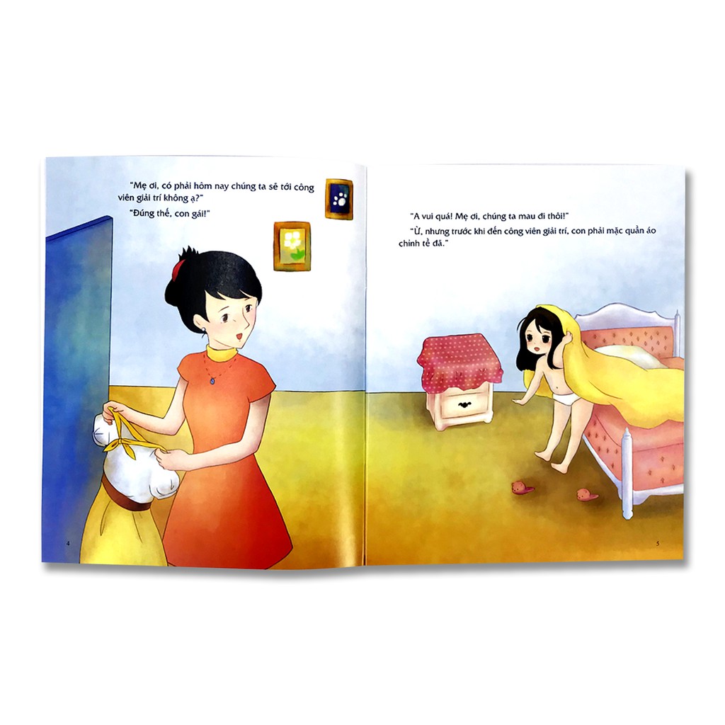 Sách Giáo dục giới tính và nhân cách dành cho bé gái (combo 4 cuốn)