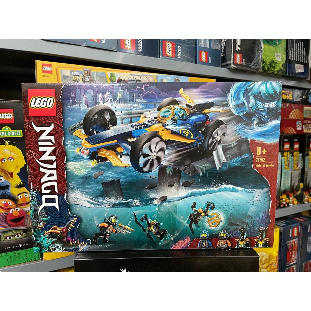 LEGO 71752 - Ninjago - Ninja Sub Speeder - Siêu xe Đại Dương