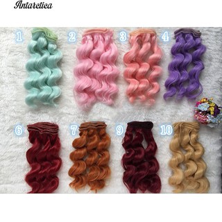 Tóc giả nhiều màu 15Cm xinh xắn dành cho búp bê