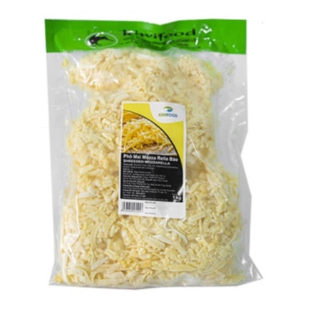 Phô mai mozarella bào sẵn Kiwi chiết lẻ từ túi 1kg