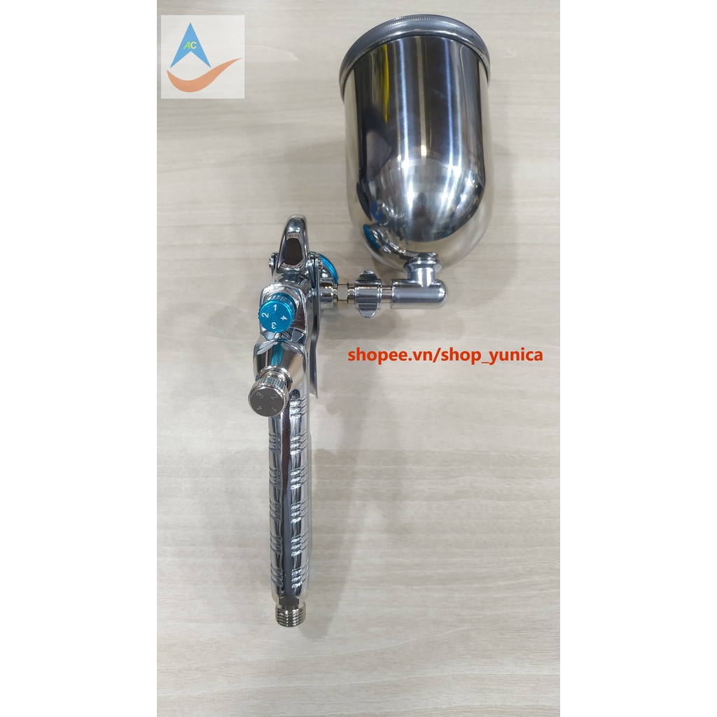 Súng phun sơn YUNICA K-100  Yunica xuất xứ Đài Loan Dùng phun sơn dầu, sơn PU, sơn xe