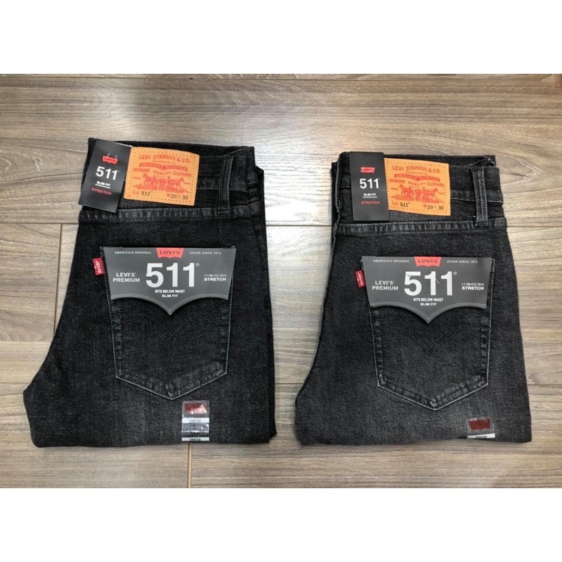 Quần jean NAm Levi xám lông chuột- jean co giãn cao cấp | BigBuy360 - bigbuy360.vn