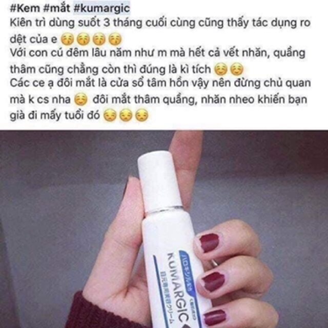 Kem ngừa thâm mắt Kumargic nhật bản | BigBuy360 - bigbuy360.vn