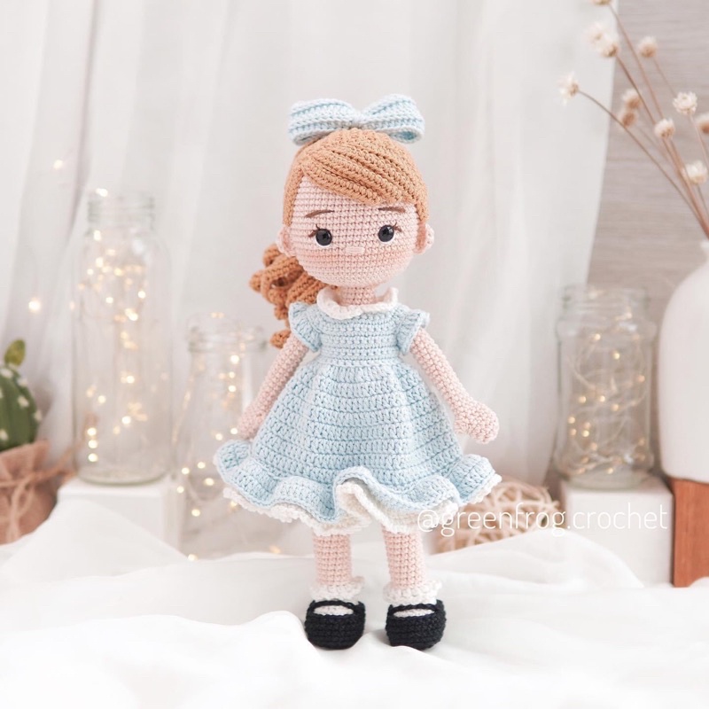 Búp bê len Nina 30cm