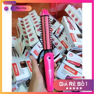 Máy Làm Tóc 3 Trong 1 NOVA (Uốn, Duỗi, Bấm) [HÀNG CHÍNH HÃNG]