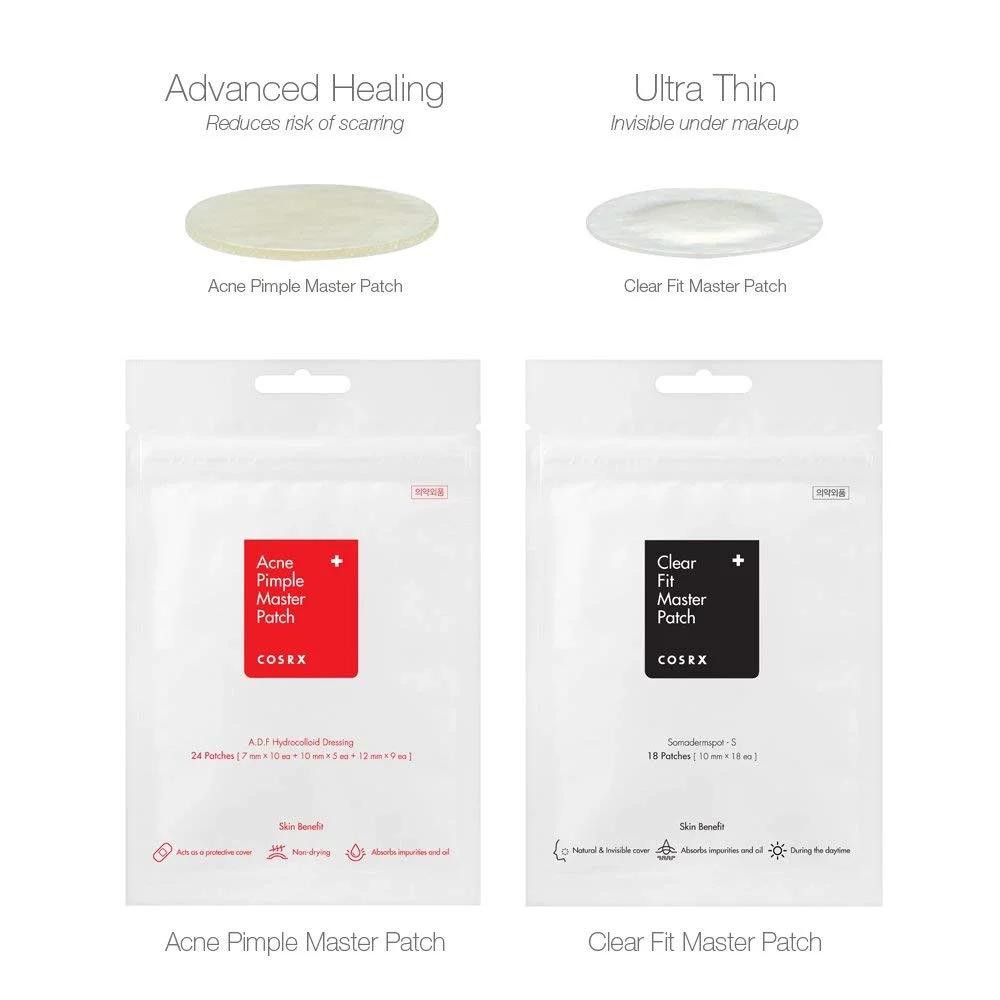 Miếng Dán Mụn Sưng Cosrx Acne Pimple & Clear Fit Master Patch