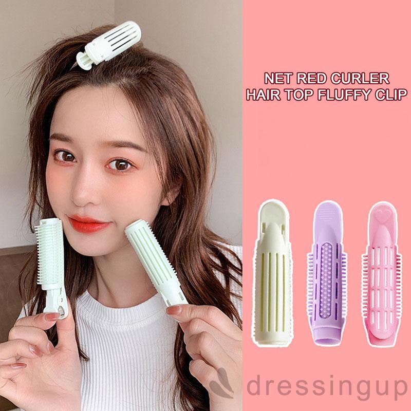 Dụng cụ kẹp uốn tóc mái tạo kiểu đơn giản đa dụng DIY cho nữ