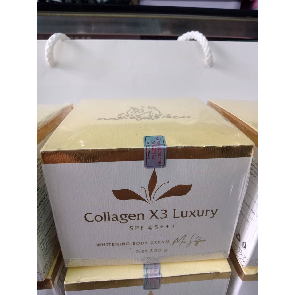 Kem Body Collagen X3 Luxury 250gr(mẩu mới)