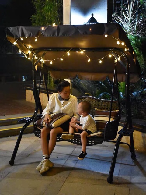 Xích đu nhập khẩu cao cấp kèm gối NK02