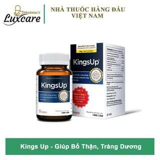 Viên Uống KingsUp - Hộp 30 Viên Giúp Bổ Thận, Tráng Dương & Hạn Chế Quá Trình Suy Giảm Ham Muốn Yêu Đương