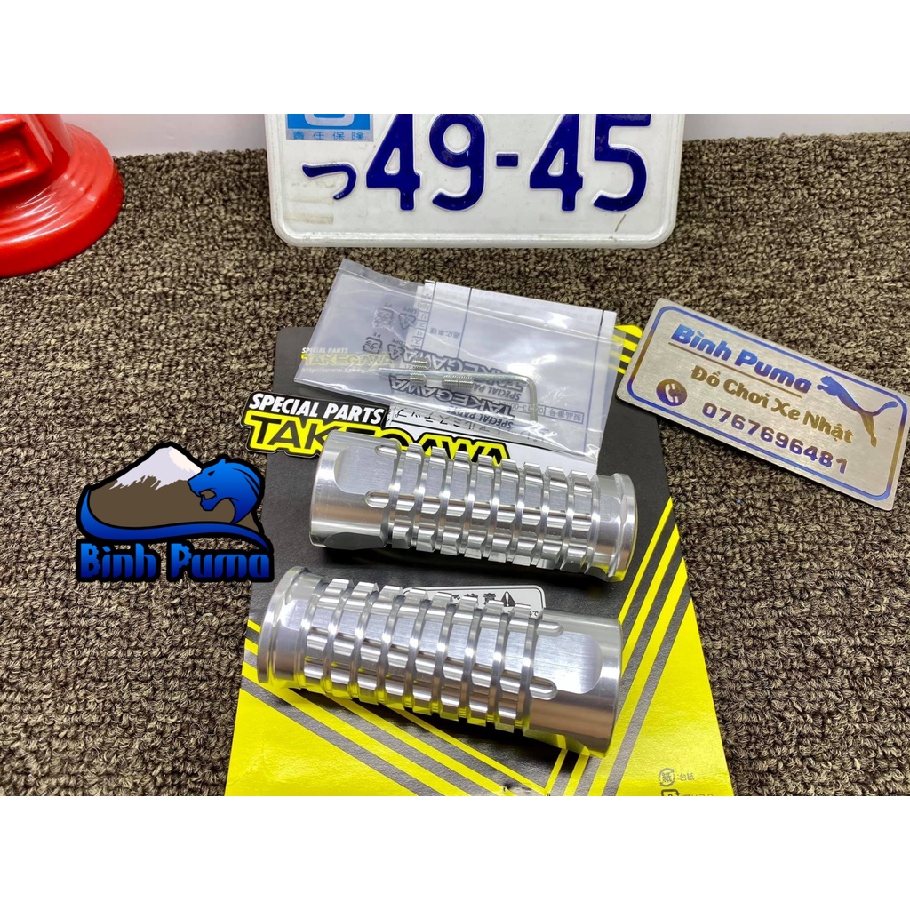 Gác chân nhôm CNC TAKEGAWA