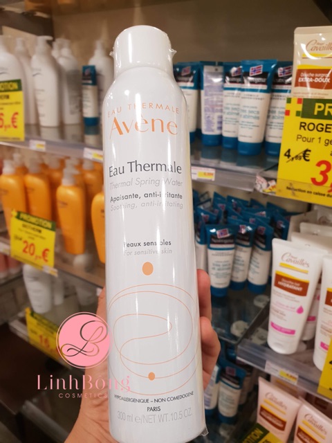 XỊT KHOÁNG AVENE THERMAL SPRING WATER 300ML (hàng đủ bill, video mua hàng)