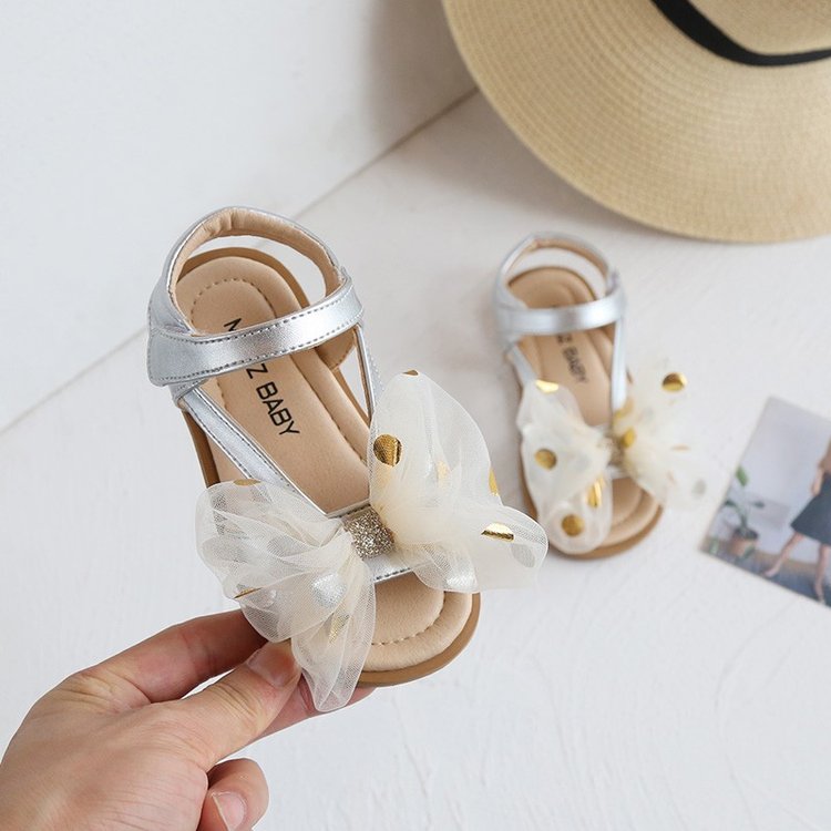 Xăng đan Đính Nơ Phong Cách Bohemian Cho Bé Gái Từ 1-8 Tuổi