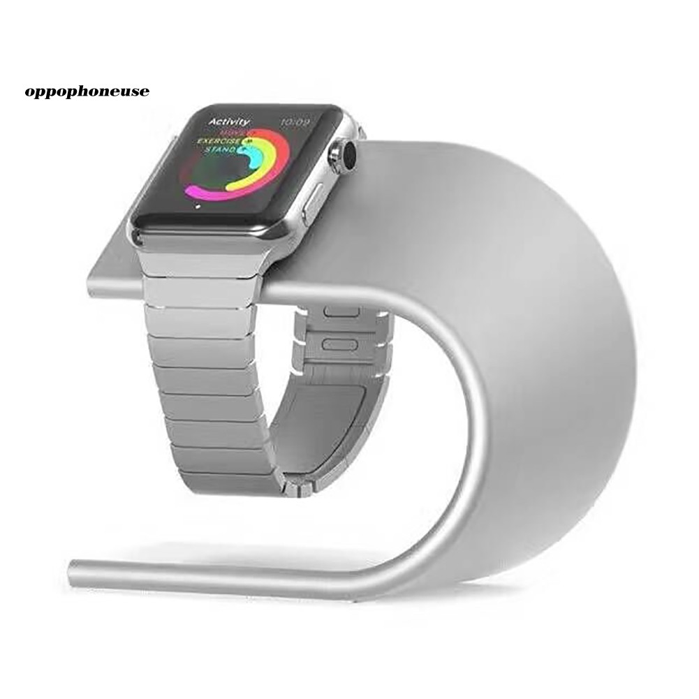 【OPHE】Durable Aluminum Alloy Charging Holder Stand Dock Station for Apple Watch iWatch