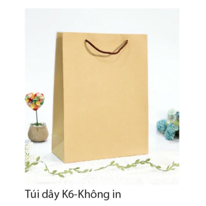 Túi giấy kraft 19x27x9 65k- Combo 10 túi