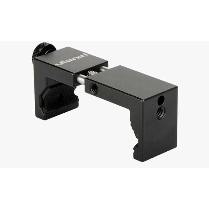 Giá kẹp điện thoại xoay 2 chiều gắn mic ST-02S ULANZI